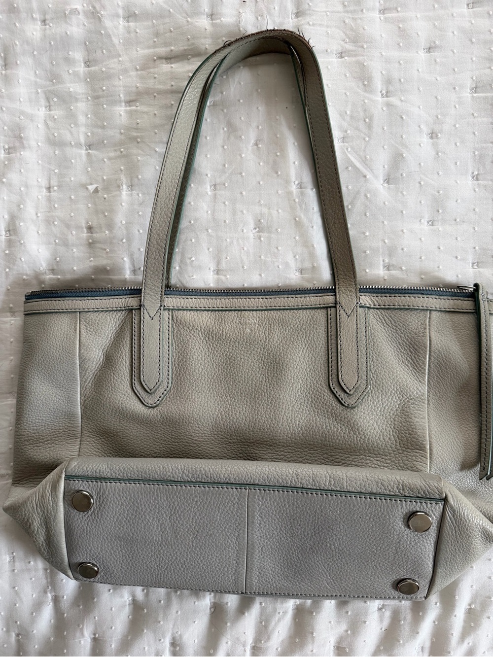 Fossil Leather Purse/Tote Bag